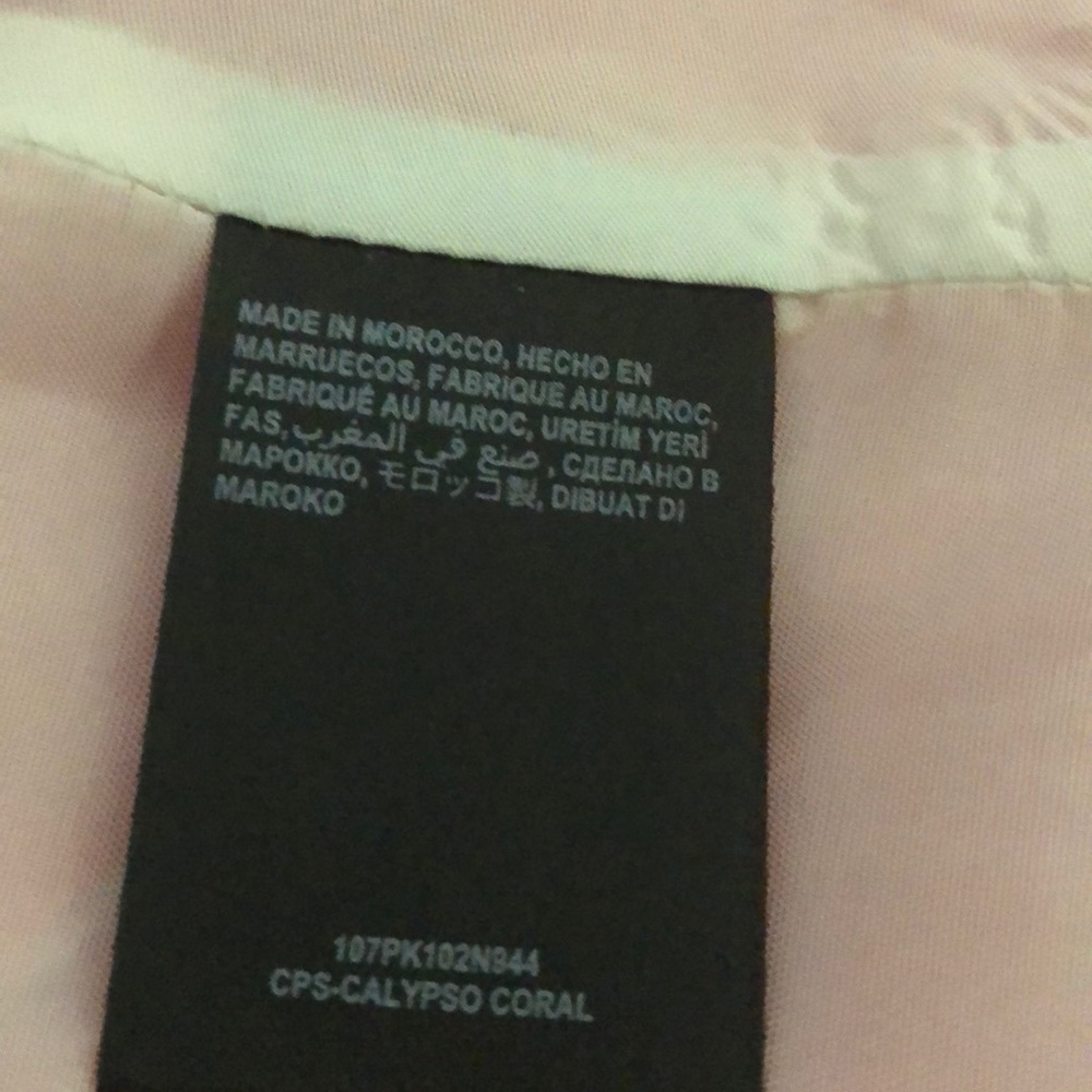 Bebe Peach Fully Lined Jacket - image 6